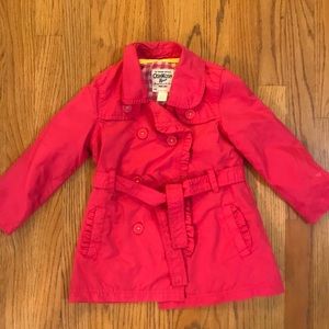 Pink Oshkosh spring summer jacket